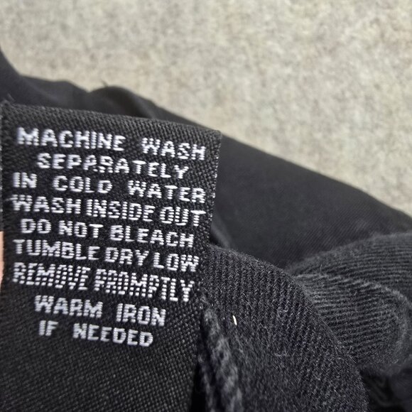 Rue21 Black Distressed High-Waist Bell Bottom Flare Jeans Cotton Blend - Picture 8 of 10